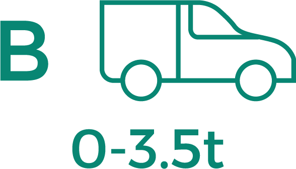 Commercial vehicles up to 3.5t GVWR