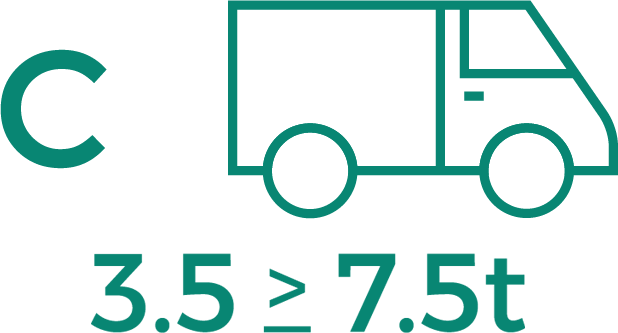 Véhicules utilitaires de plus de 3,5t à 7,5t